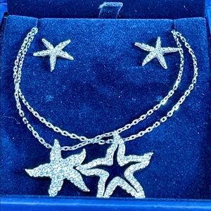 Swarovski Starfish set